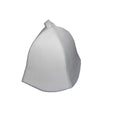 White Sauna Hat – Hypoallergenic Thermal Felt Lightweight and Durable