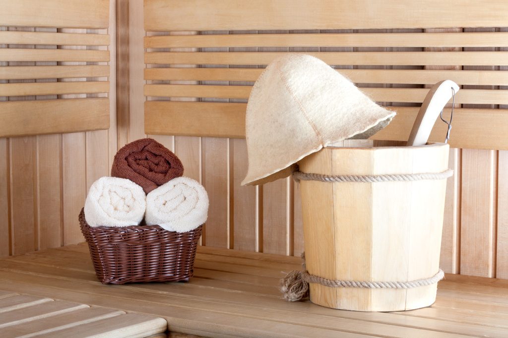 White Sauna Hat – Hypoallergenic Thermal Felt Lightweight and Durable