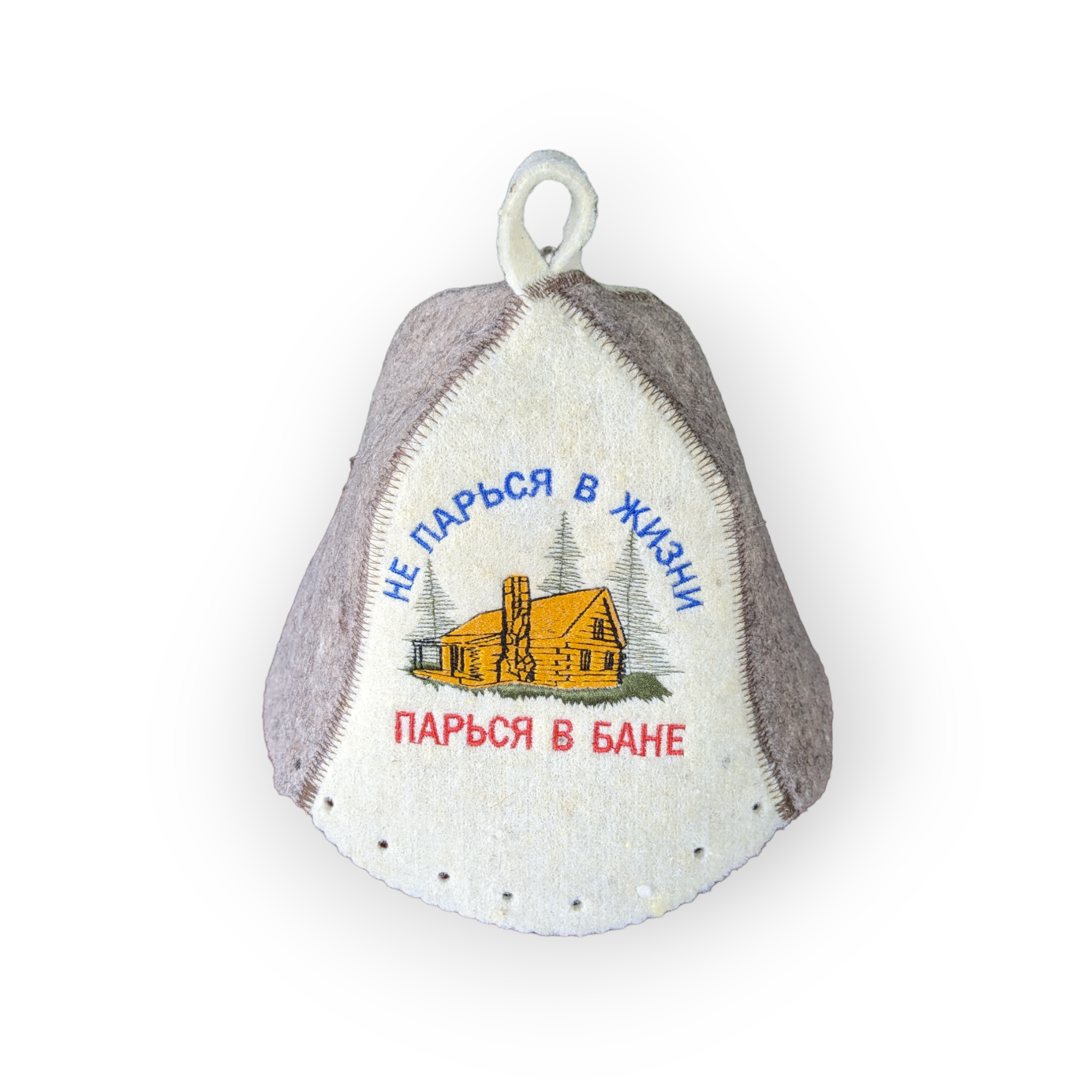 Sauna Hat “Don’t Stress in Life, Steam in the Banya”